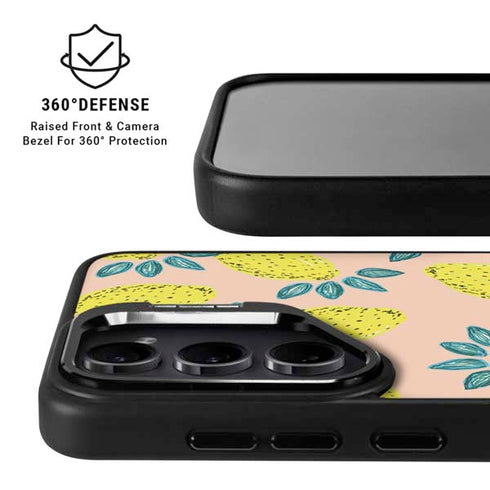 Bouffants and Broken Hearts Lemon Party Galaxy S26 Ultra Kickstand Case