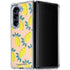 Bouffants and Broken Hearts Lemon Party Galaxy Z Fold5 5G Clear Case