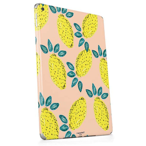 Bouffants and Broken Hearts Lemon Party Apple iPad Skin