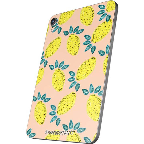 Bouffants and Broken Hearts Lemon Party Apple iPad Mini Skin