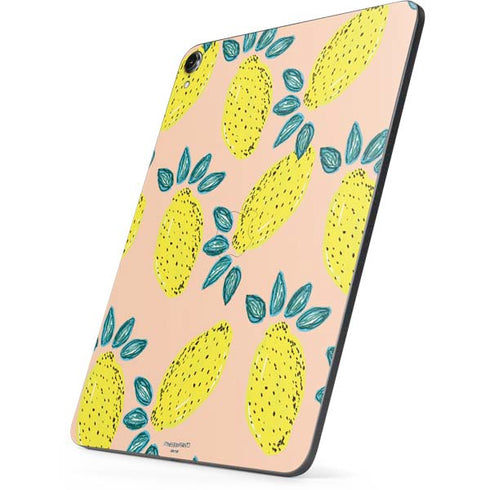 Bouffants and Broken Hearts Lemon Party Apple iPad Pro Skin