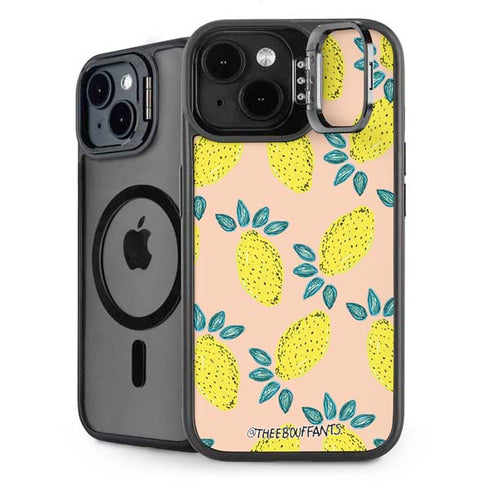 Bouffants and Broken Hearts Lemon Party iPhone 13 Kickstand Case