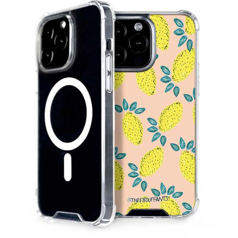Bouffants and Broken Hearts Lemon Party iPhone Cases