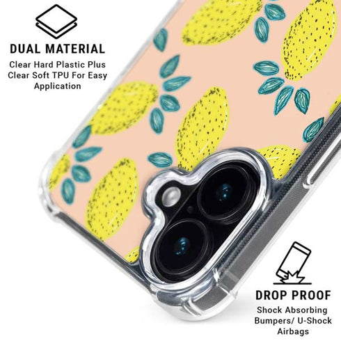 Bouffants and Broken Hearts Lemon Party iPhone 16 MagSafe Case