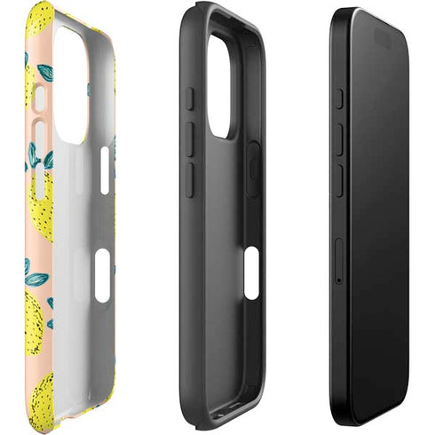 Bouffants and Broken Hearts Lemon Party iPhone 16 Pro Impact Case