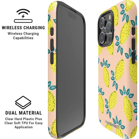 Bouffants and Broken Hearts Lemon Party iPhone 16 Pro Magsafe Impact Case