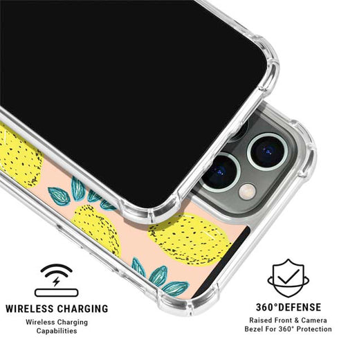 Bouffants and Broken Hearts Lemon Party iPhone 16 Pro Max Clear Case