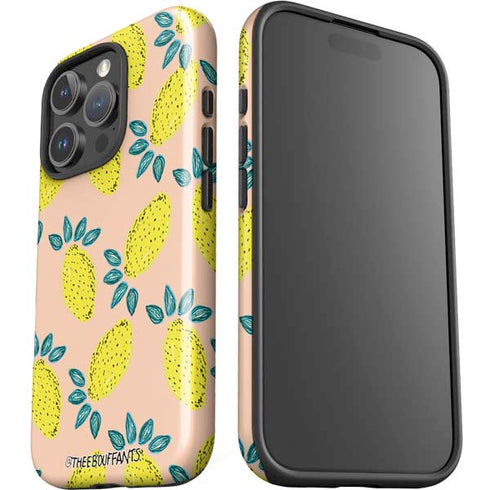 Bouffants and Broken Hearts Lemon Party iPhone 16 Pro Max Impact Case