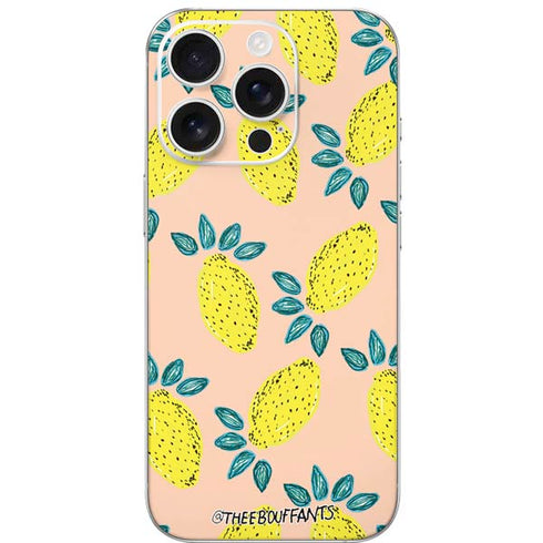 Bouffants and Broken Hearts Lemon Party iPhone 16 Pro Skin