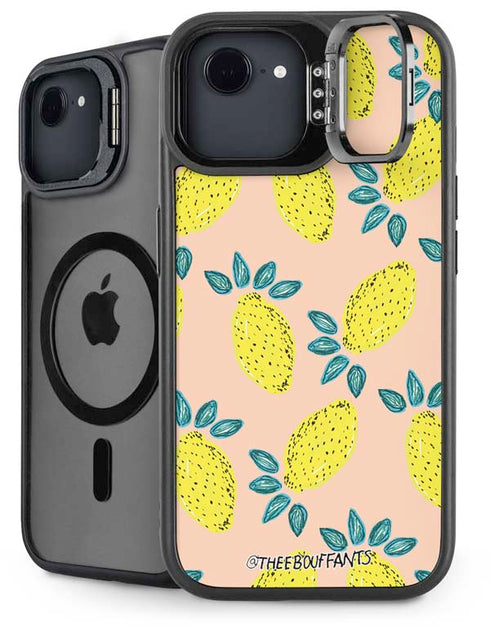 Bouffants and Broken Hearts Lemon Party iPhone 16e Kickstand Case