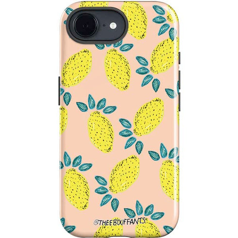 Bouffants and Broken Hearts Lemon Party iPhone 16e Impact Case