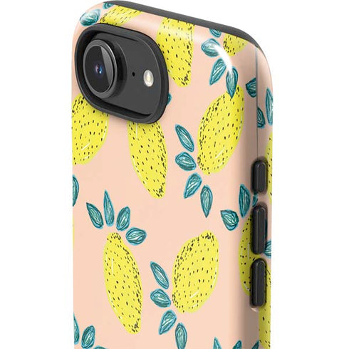 Bouffants and Broken Hearts Lemon Party iPhone 16e Impact Case