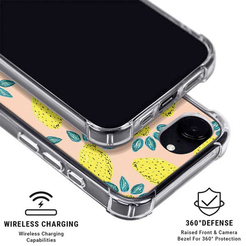 Bouffants and Broken Hearts Lemon Party iPhone 16e MagSafe Case