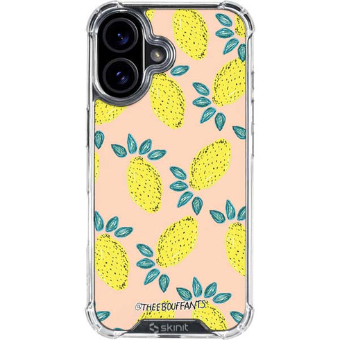 Bouffants and Broken Hearts Lemon Party iPhone 17 Clear Case
