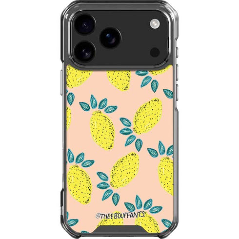 Bouffants and Broken Hearts Lemon Party iPhone 18 Pro Max Clear Case