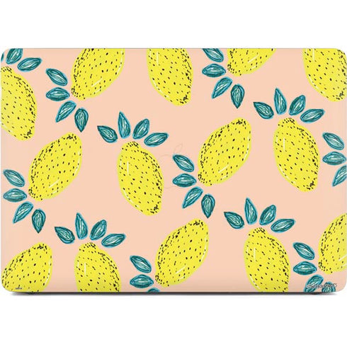 Bouffants and Broken Hearts Lemon Party Apple MacBook Air Skin