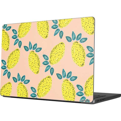 Bouffants and Broken Hearts Lemon Party Apple MacBook Pro 14-inch Skin