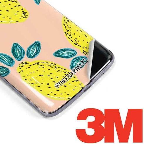 Bouffants and Broken Hearts Lemon Party Moto E5 Plus Skin