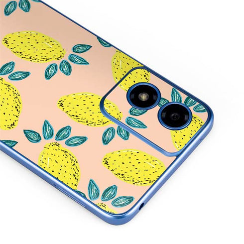 Bouffants and Broken Hearts Lemon Party Moto G Play 4G (2024) Skin