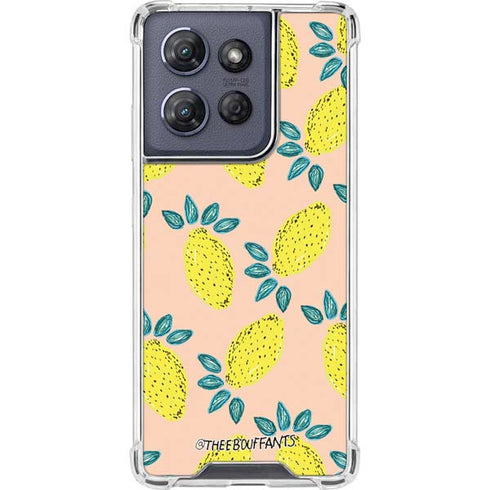 Bouffants and Broken Hearts Lemon Party Moto G Play 5G (2025) Clear Case
