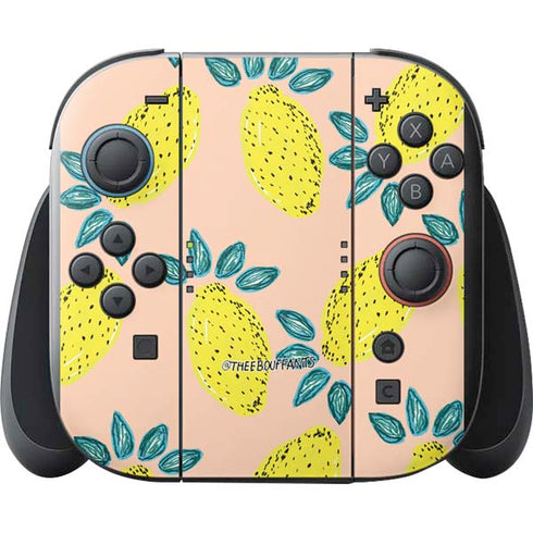 Bouffants and Broken Hearts Lemon Party Nintendo Switch 2 (2025) with Joy-Con Skin