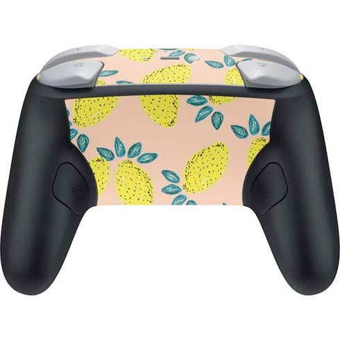 Bouffants and Broken Hearts Lemon Party Nintendo Switch 2 (2025) Pro Controller Skin