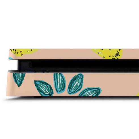 Bouffants and Broken Hearts Lemon Party PS4 Slim Skin