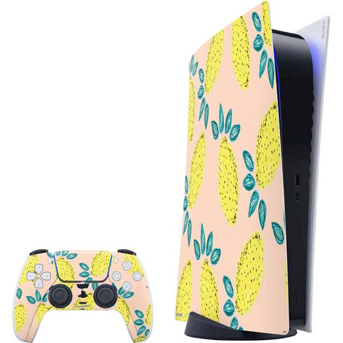 Bouffants and Broken Hearts Lemon Party PlayStation PS5 Skins