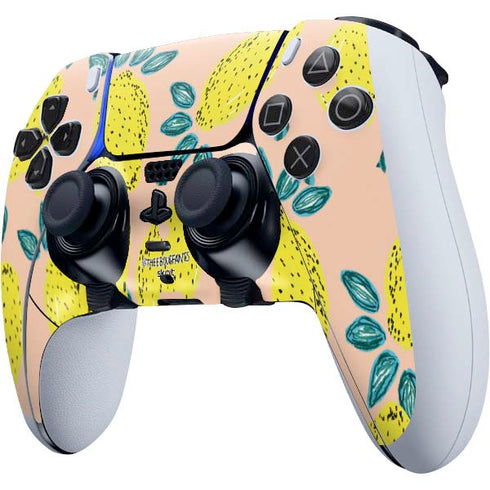 Bouffants and Broken Hearts Lemon Party PS5 DualSense Edge Pro Controller Skin