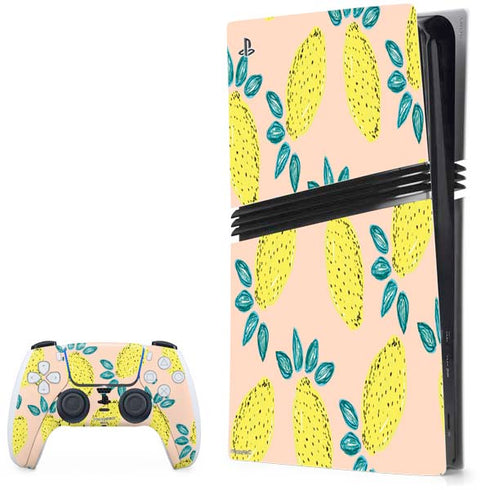 Bouffants and Broken Hearts Lemon Party PlayStation PS5 Skins
