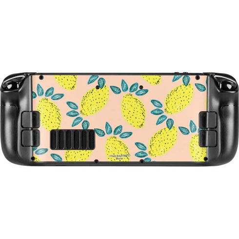 Bouffants and Broken Hearts Lemon Party Steam Deck Handheld Gaming Computer Skin
