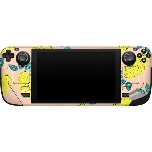 Bouffants and Broken Hearts Lemon Party Steam Deck Handheld Gaming Computer Skin