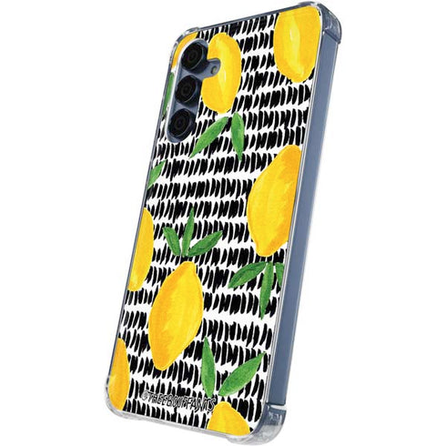 Bouffants and Broken Hearts Lemons 2 Galaxy A55 5G Clear Case