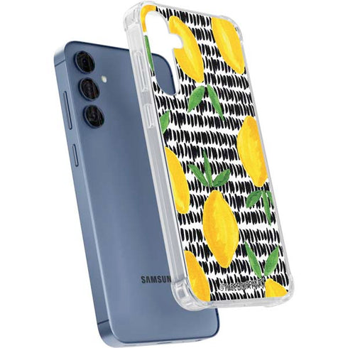 Bouffants and Broken Hearts Lemons 2 Galaxy A55 5G Clear Case