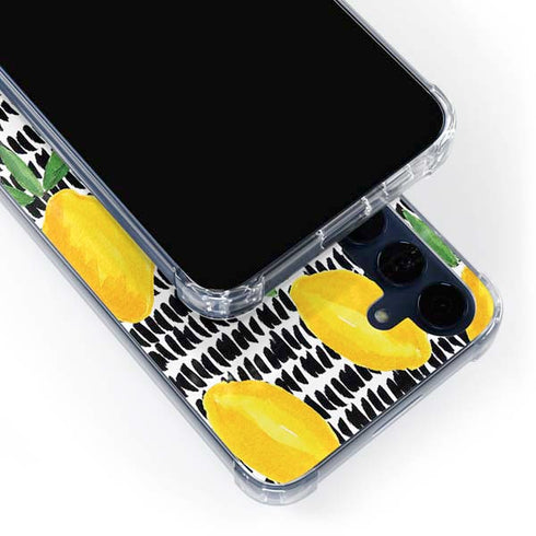 Bouffants and Broken Hearts Lemons 2 Galaxy A55 5G Clear Case
