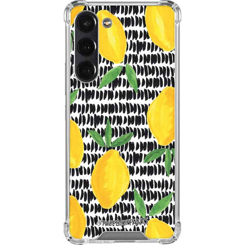 Bouffants and Broken Hearts Lemons 2 Galaxy S24 FE Clear Case