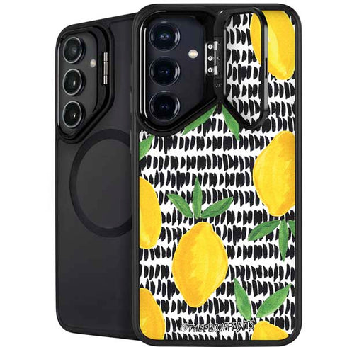 Bouffants and Broken Hearts Lemons 2 Galaxy S25 Plus Kickstand Case