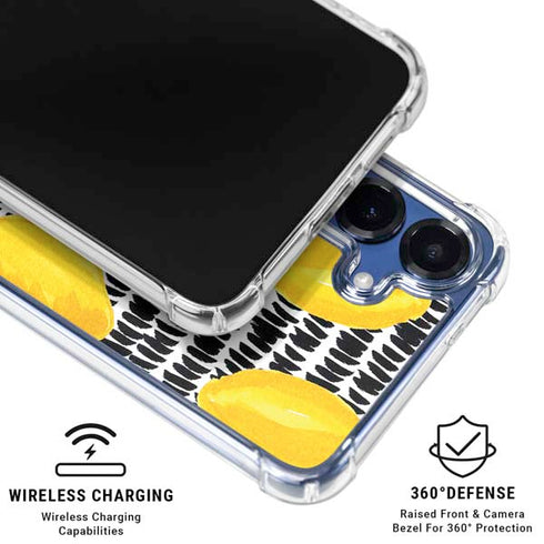 Bouffants and Broken Hearts Lemons 2 Galaxy S25 Plus Clear Case
