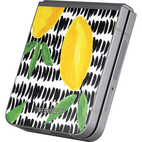 Bouffants and Broken Hearts Lemons 2 Galaxy Z Flip6 Skin