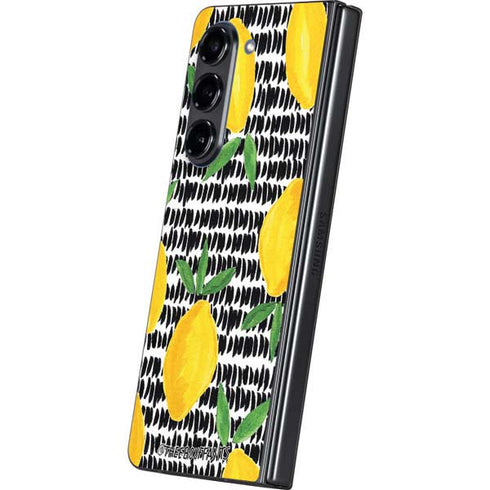 Bouffants and Broken Hearts Lemons 2 Galaxy Z Fold5 5G Skin