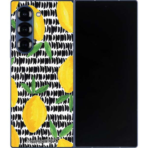 Bouffants and Broken Hearts Lemons 2 Galaxy Z Fold6 Skin