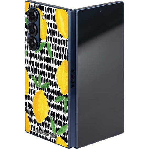 Bouffants and Broken Hearts Lemons 2 Galaxy Z Fold6 Skin