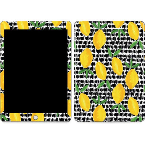 Bouffants and Broken Hearts Lemons 2 Apple iPad Skin
