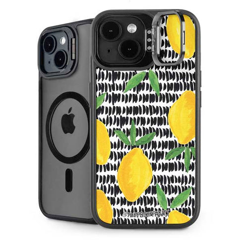 Bouffants and Broken Hearts Lemons 2 iPhone 14 Plus Kickstand Case