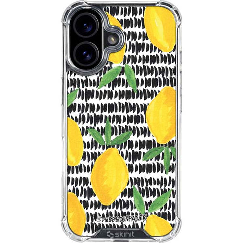 Bouffants and Broken Hearts Lemons 2 iPhone 16 Clear Case