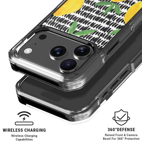 Bouffants and Broken Hearts Lemons 2 iPhone 18 Pro Clear Case