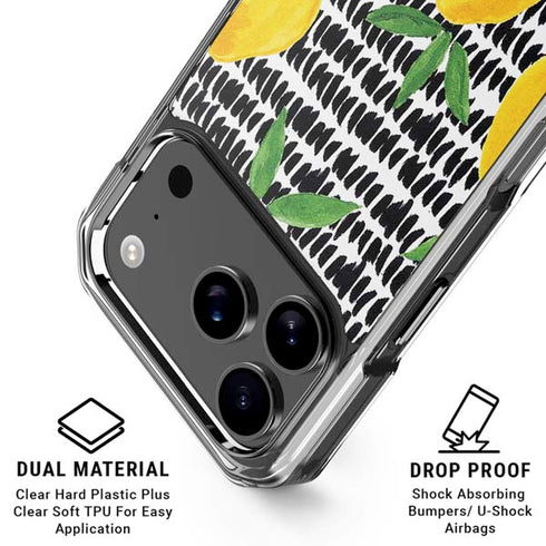 Bouffants and Broken Hearts Lemons 2 iPhone 18 Pro Clear Case