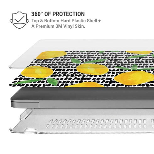 Bouffants and Broken Hearts Lemons 2 MacBook Pro 14in (2021-24) Case plus Skin
