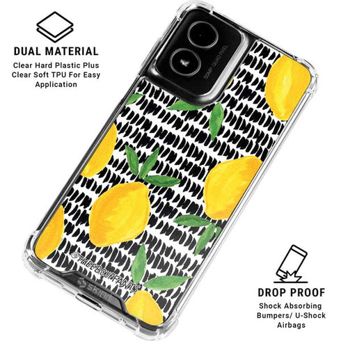 Bouffants and Broken Hearts Lemons 2 Moto G Power 5G (2024) Clear Case