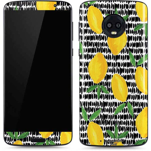 Bouffants and Broken Hearts Lemons 2 Moto G6 Skin